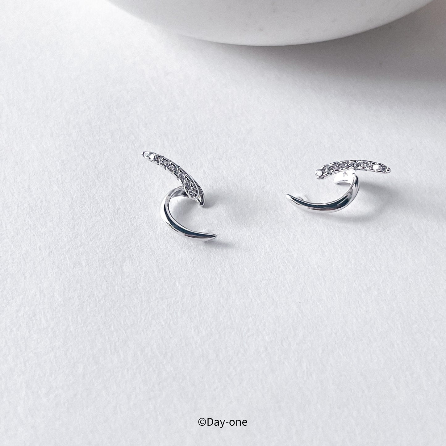 Arc | Cool Moon Studs