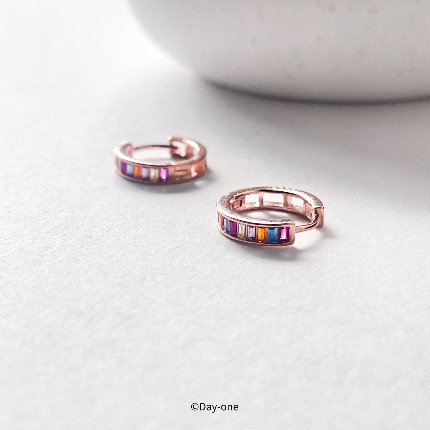 Orbit | Prisms Huggie Hoops