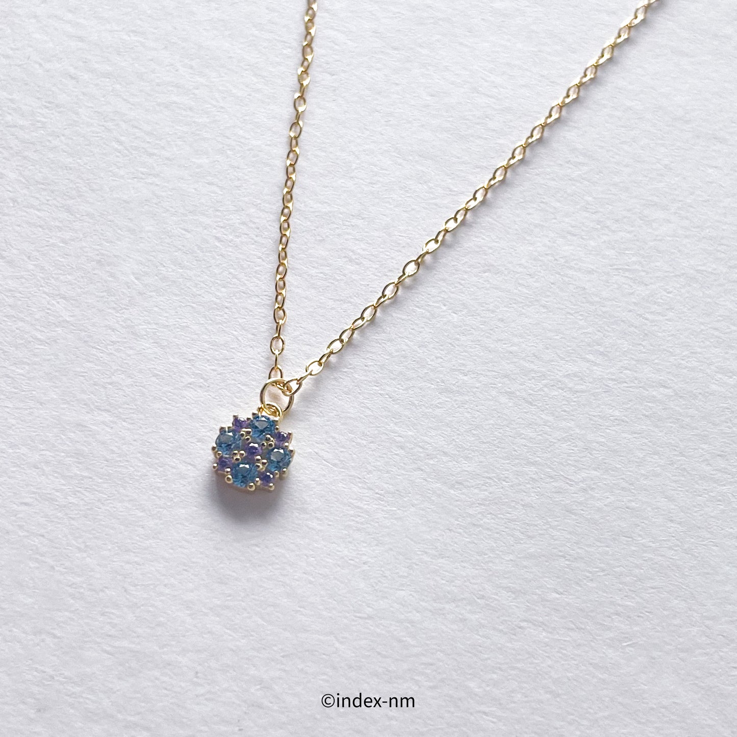 Iris | Violet Drop Necklace