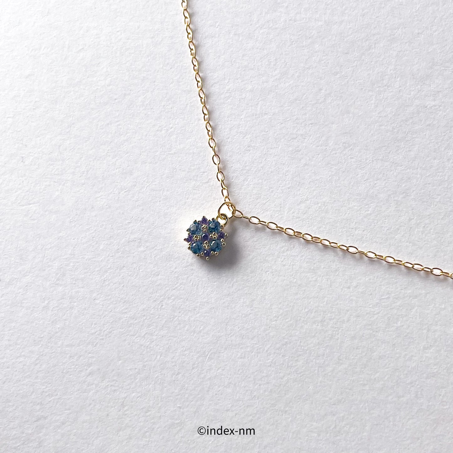 Iris | Violet Drop Necklace
