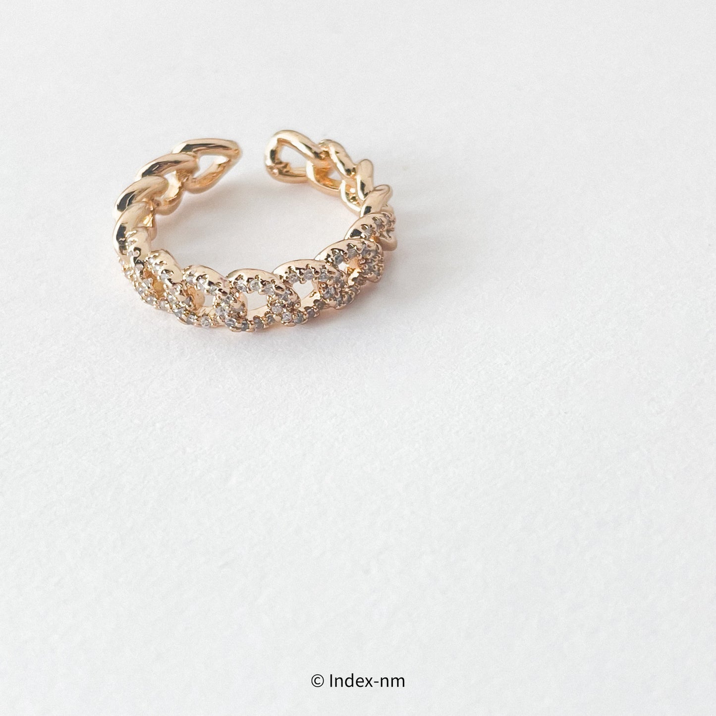 Nocturne | Crystal Link Ring