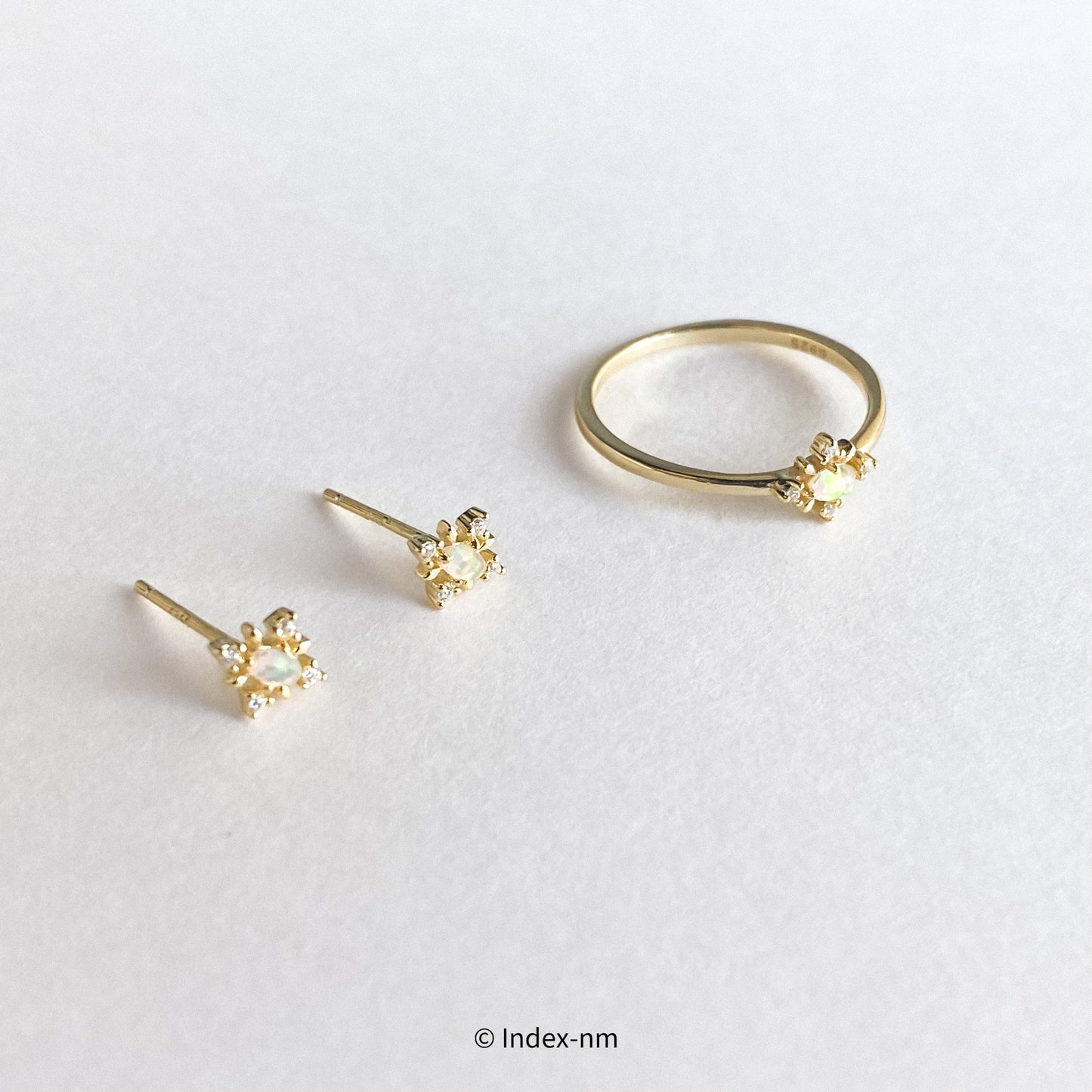 Ivory | Opal Star Set