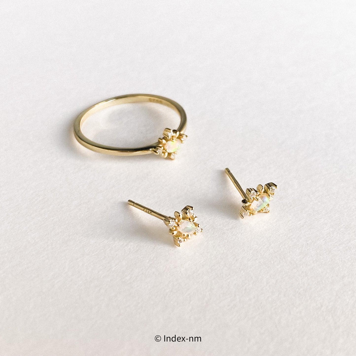 Ivory | Opal Star Set