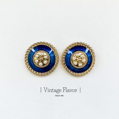 Nobility | Palace Round Pearl Studs