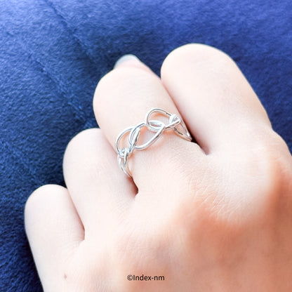 Twine | Silver Link Ring