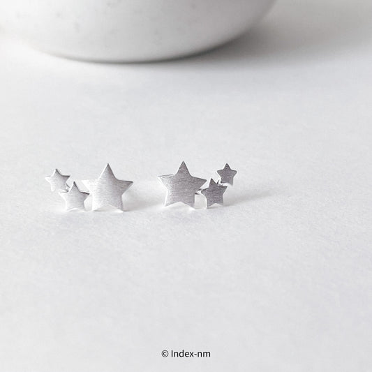Stars | 純銀耳環