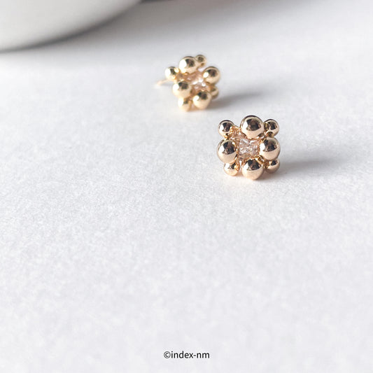 Berries | Golden Bubble Studs
