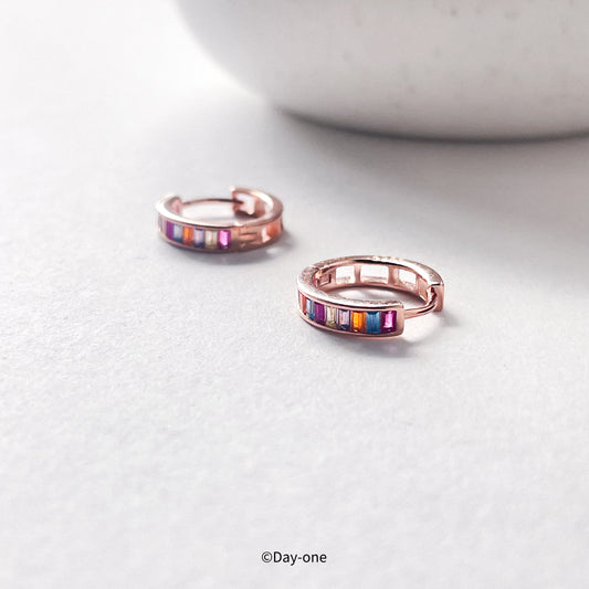 Orbit | Prisms Huggie Hoops