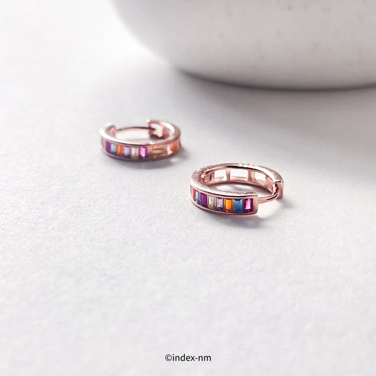 Orbit | Prisms Huggie Hoops