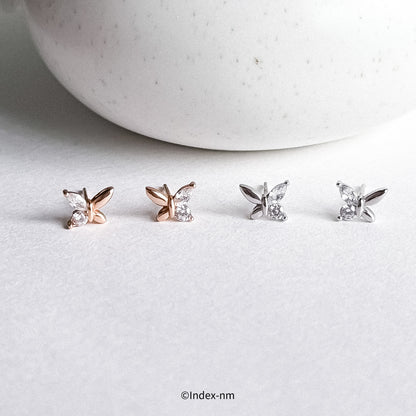 Fly | Tiny Butterfly Studs