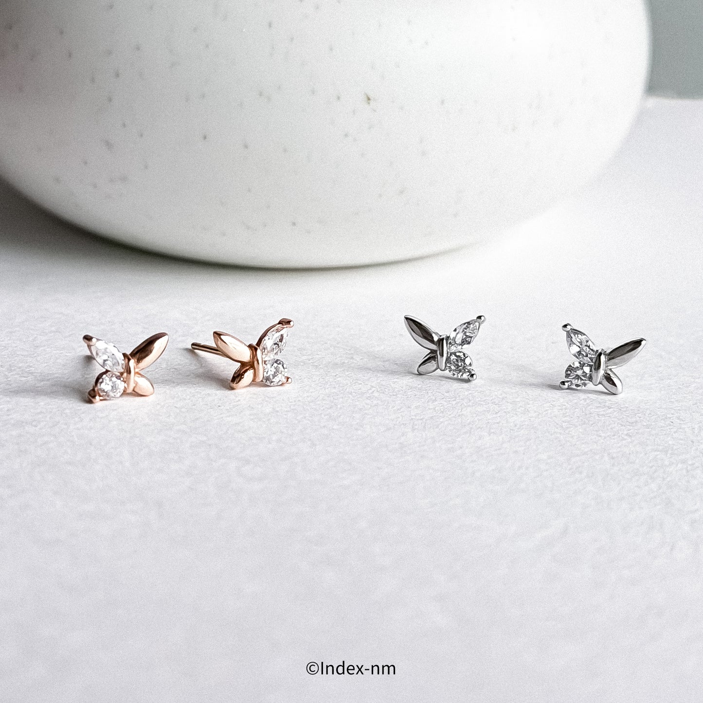 Fly | Tiny Butterfly Studs