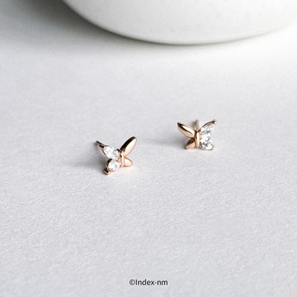 Fly | Tiny Butterfly Studs