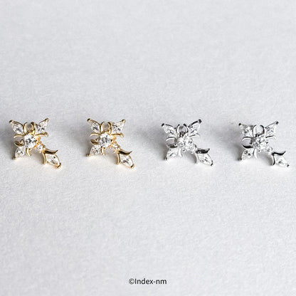 Belief | Shiny Cross Studs