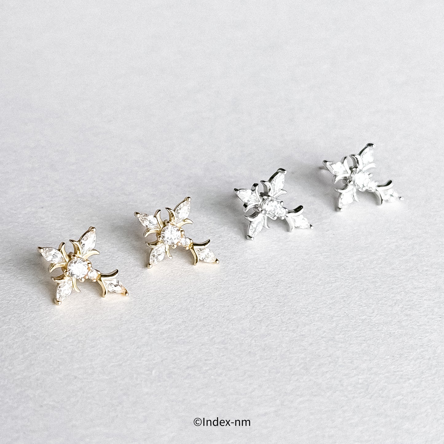 Belief | Shiny Cross Studs