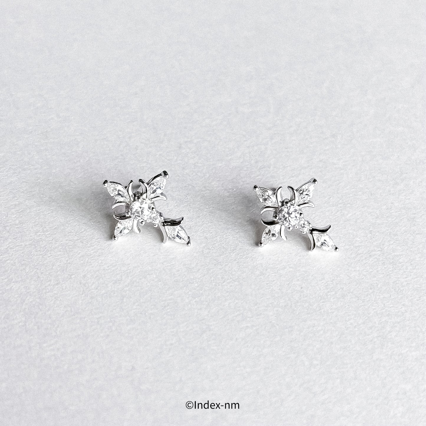 Belief | Shiny Cross Studs