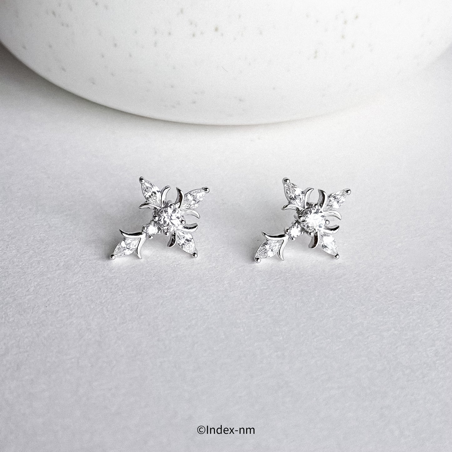 Belief | Shiny Cross Studs