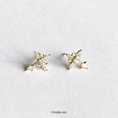 Belief | Shiny Cross Studs