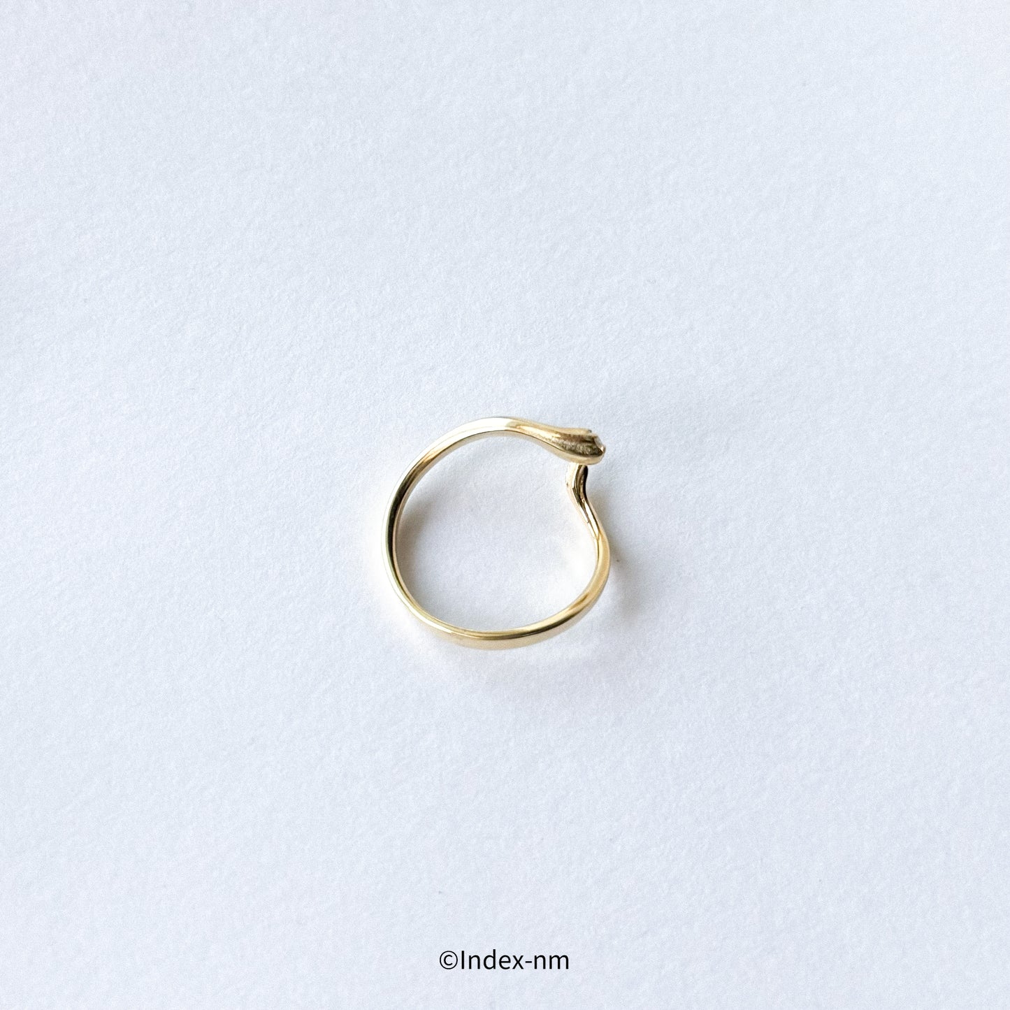 Winding | Gold Twist ring