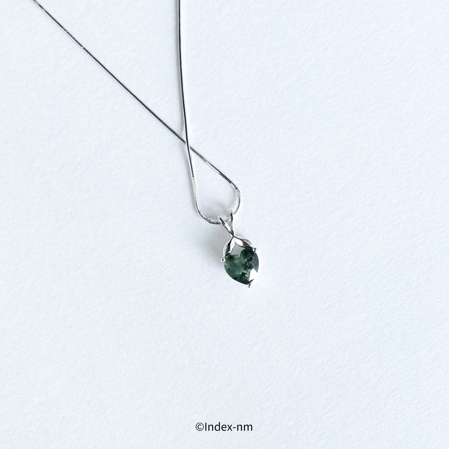 Elixir | Green Heart Necklaces