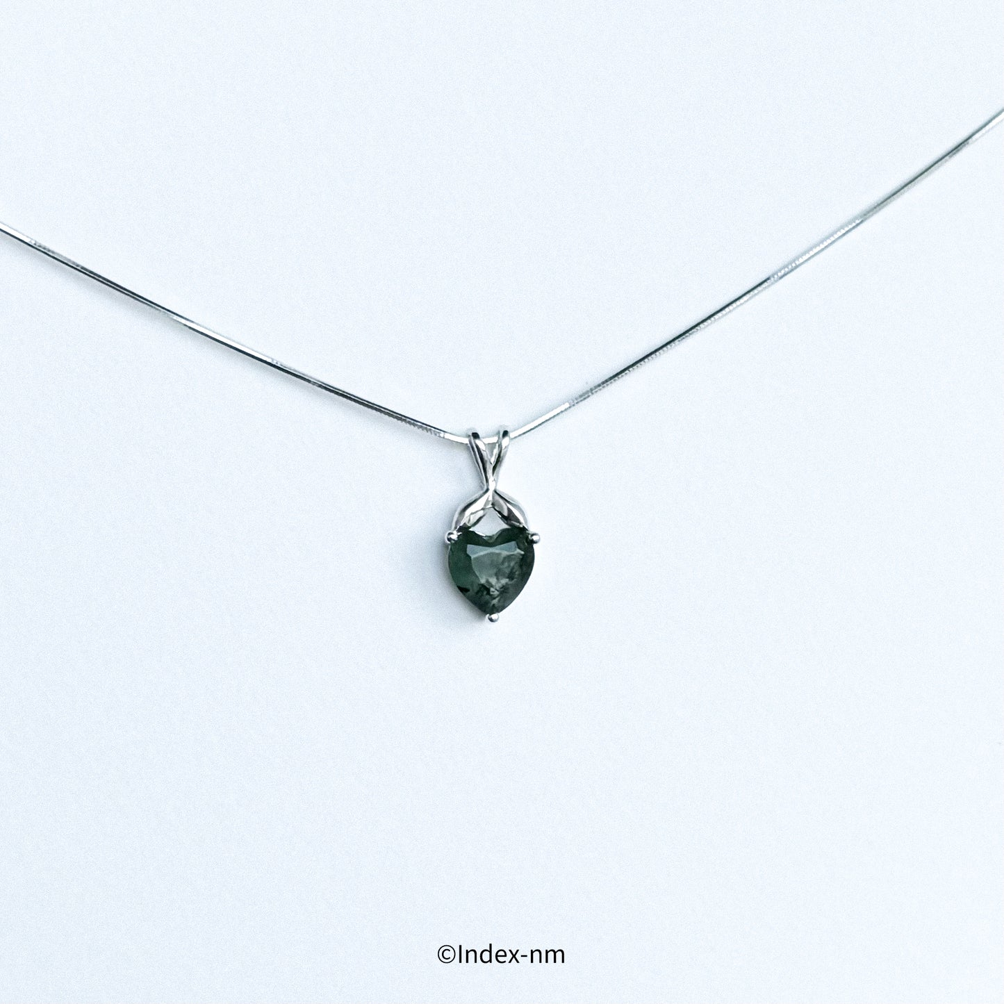 Elixir | Green Heart Necklaces