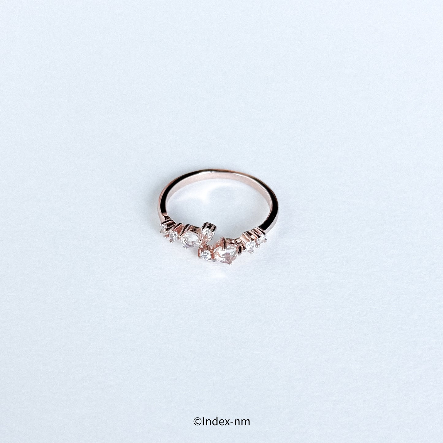 Vine | Rose Gold Moonstone Ring