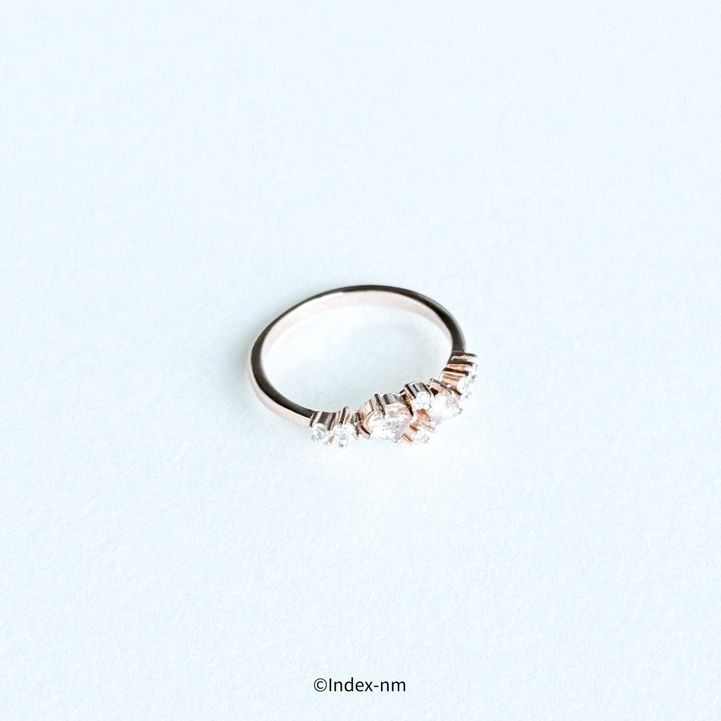 Vine | Rose Gold Moonstone Ring