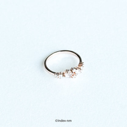 Vine | Rose Gold Moonstone Ring