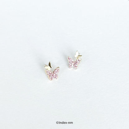 Symbol | Cute Pink Butterfly Studs