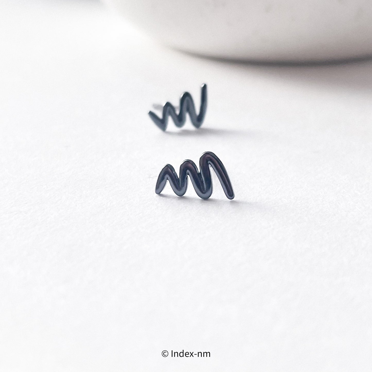 Understated | Wave Studs