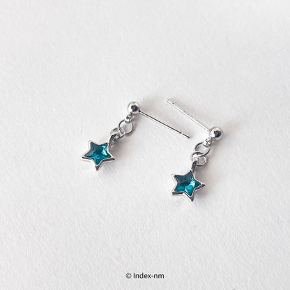 Starlit | S925 銀針耳環