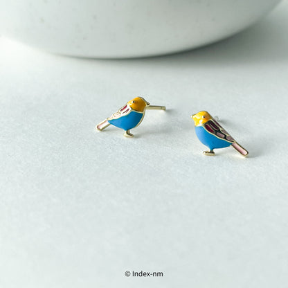 Chirp-chirp | Blue Bird Studs