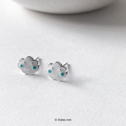 Simper | Happy Cloud Studs