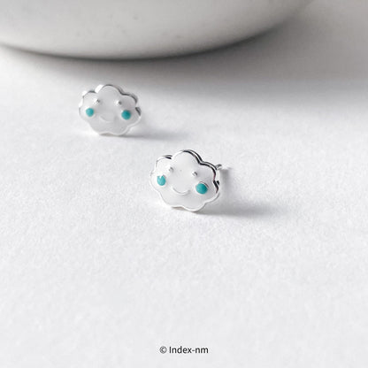 Simper | Happy Cloud Studs