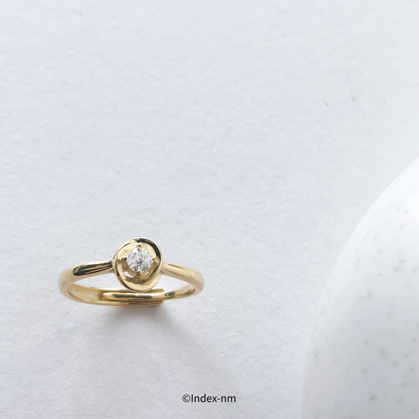 Subtend | Designed Shiny Ring