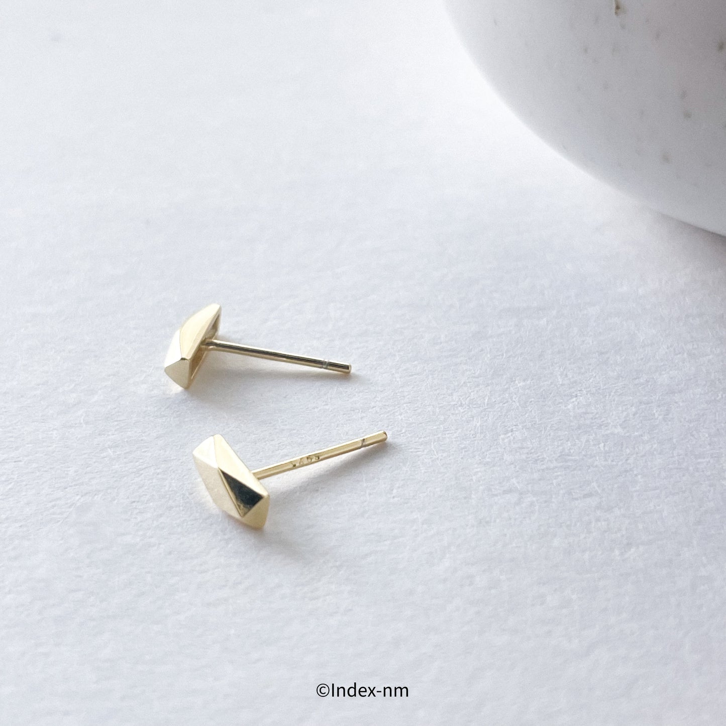 Solid | Minimalist Rectangle Studs