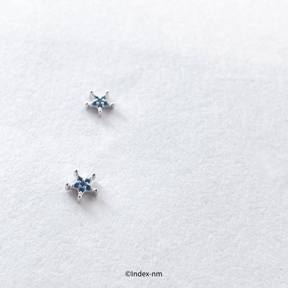 Marine | Mini Blue Stars Studs