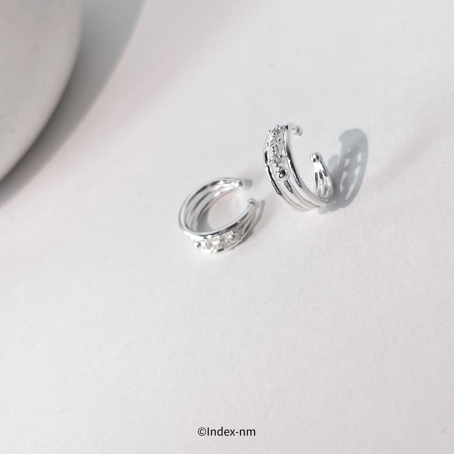 Dashing | Silver Layering Ear Cuffs