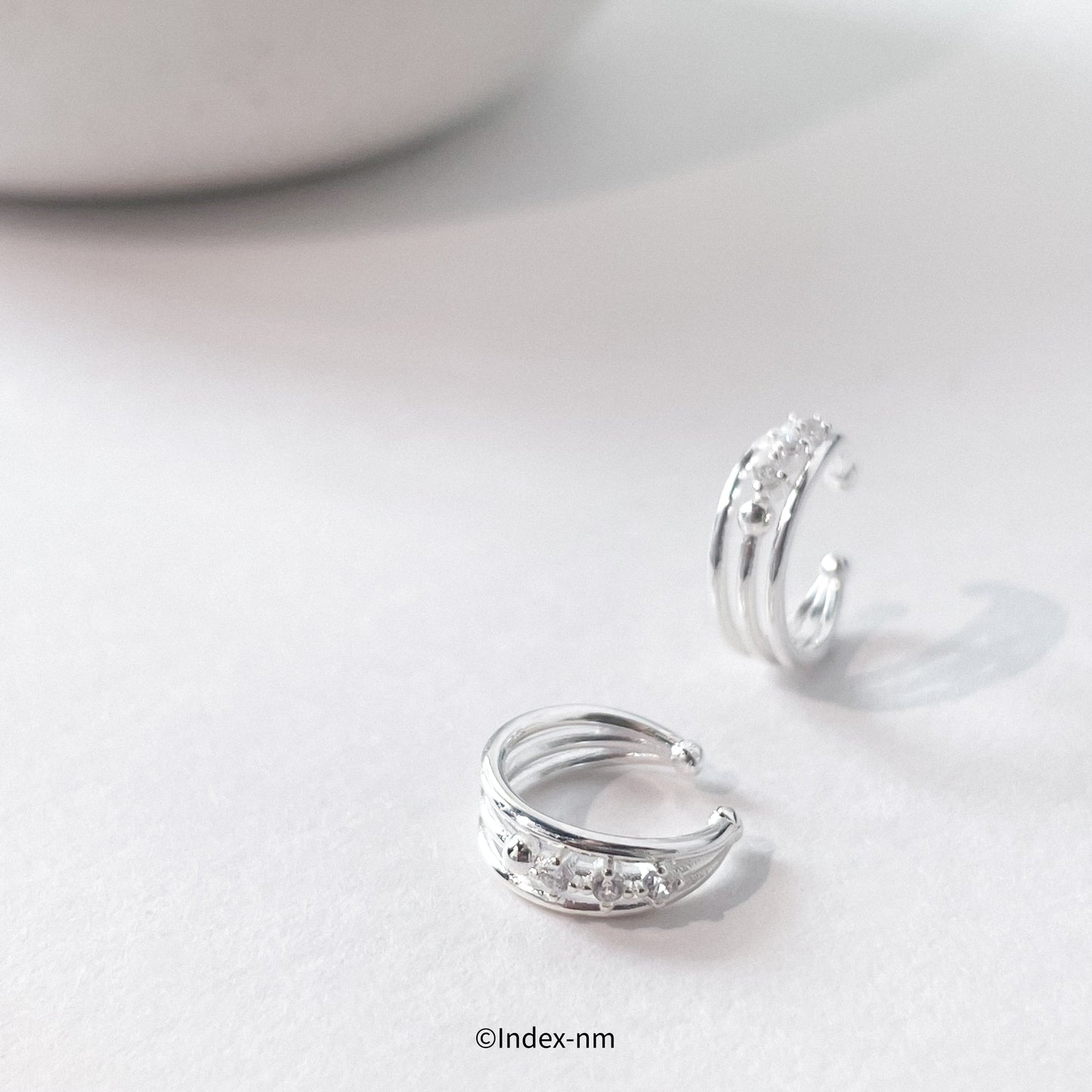 Dashing | Silver Layering Ear Cuffs