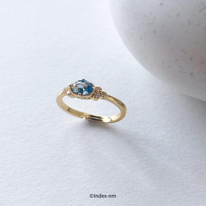 Frost | Petite Blue Ring