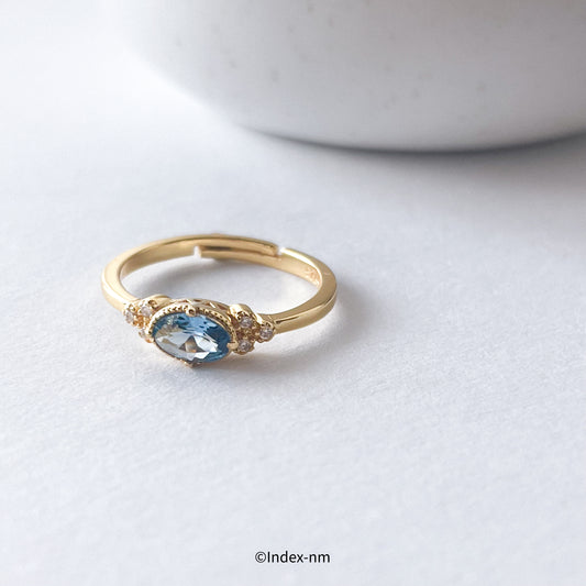 Frost | Petite Blue Ring