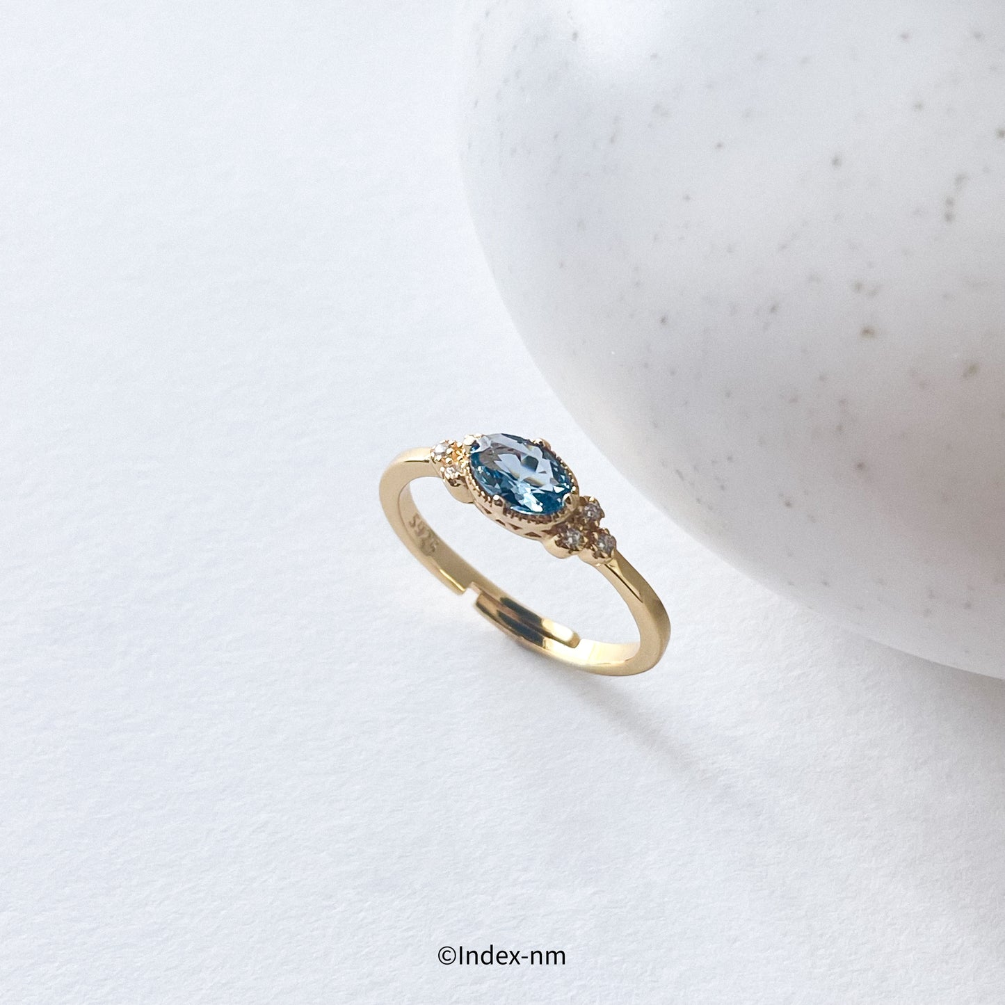 Frost | Petite Blue Ring