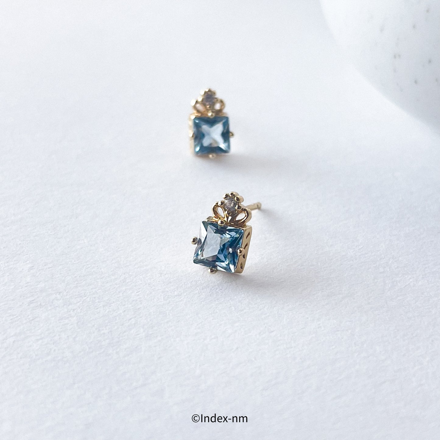 Frost | Crystal Square Studs