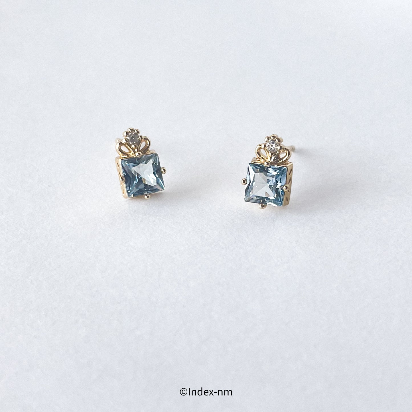 Frost | Crystal Square Studs