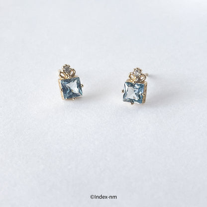 Frost | Crystal Square Studs