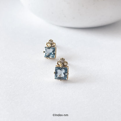 Frost | Crystal Square Studs