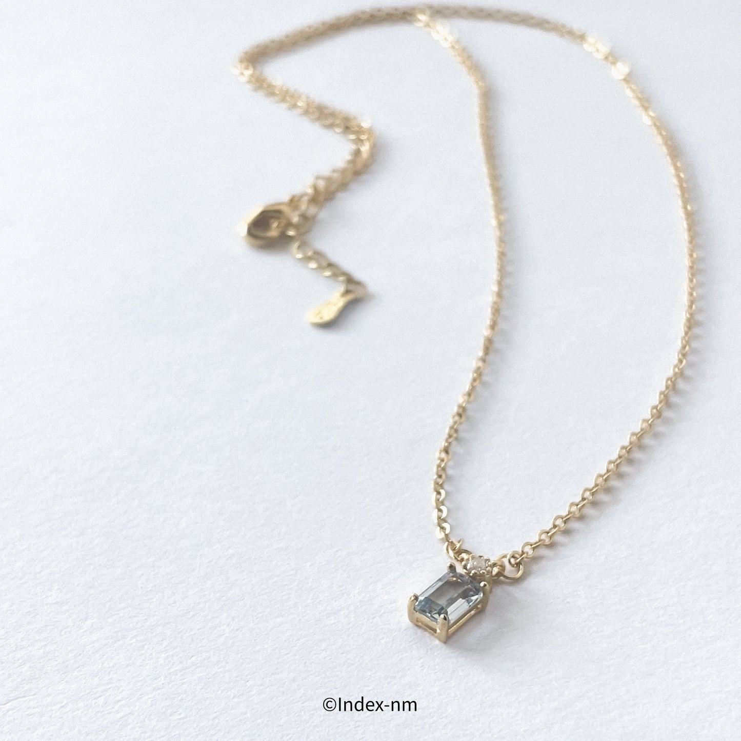 Lake | Crystal Drop Necklace