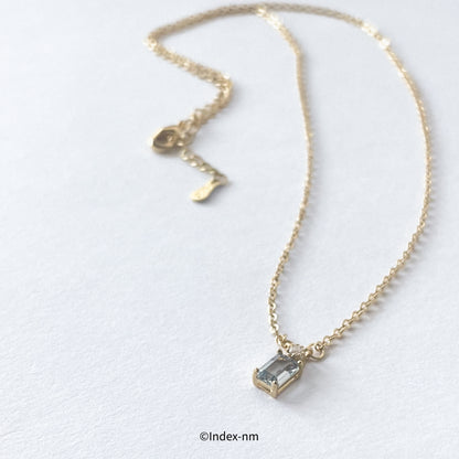 Lake | Crystal Drop Necklace