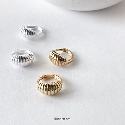 Mirage | Croissant Huggie Hoops