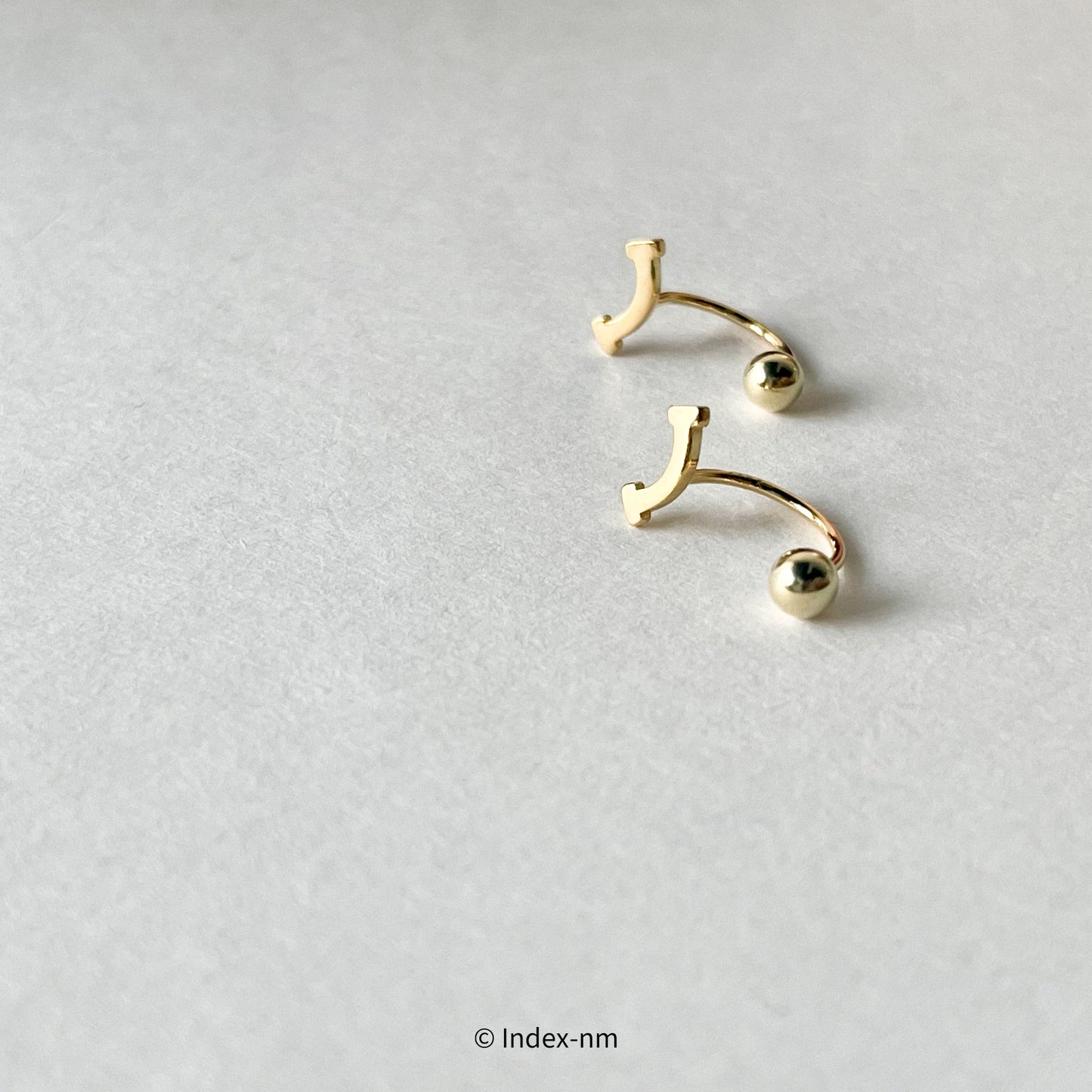 925 Sterling Silver Cute Gold/Silver Smile Stud Earrings