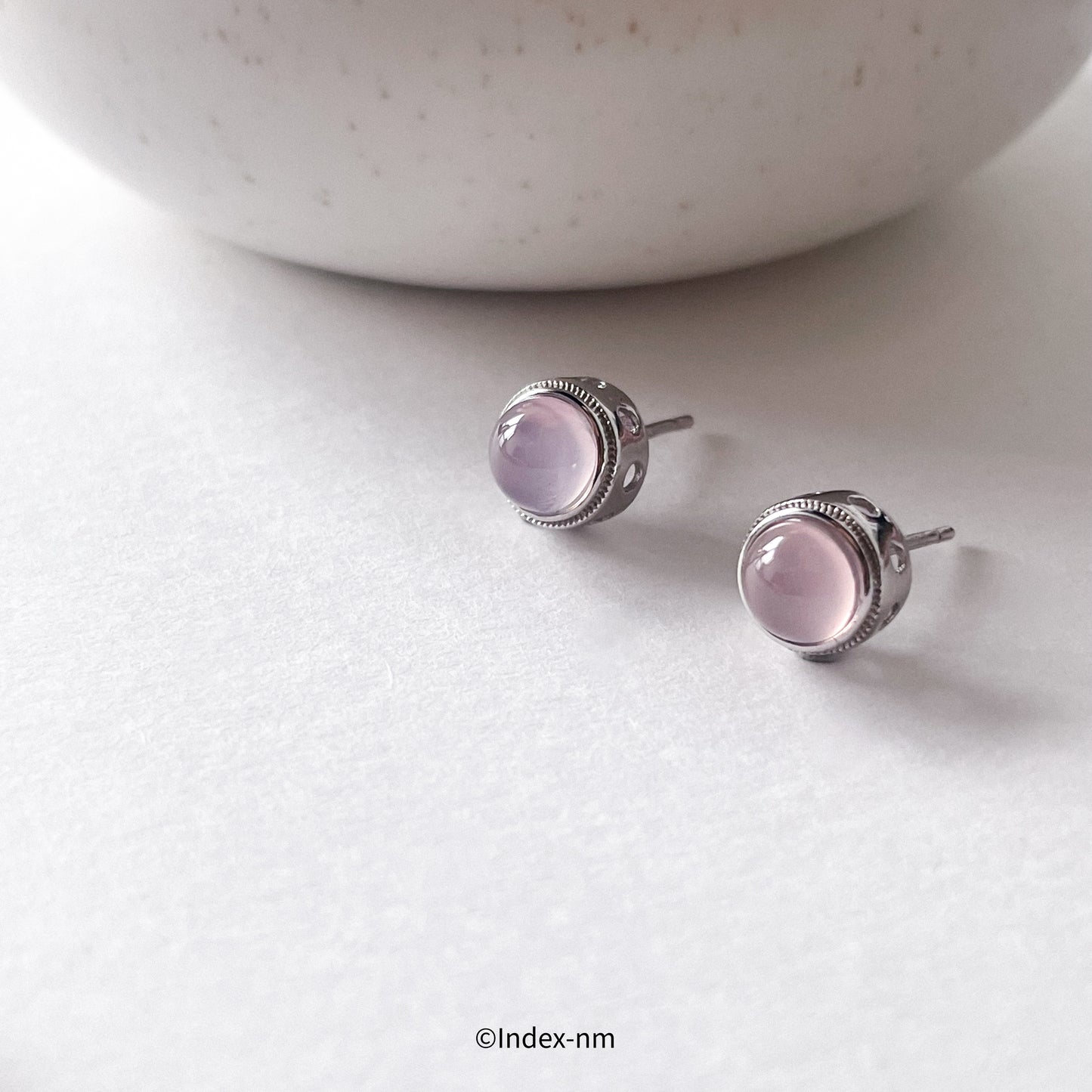 Lunaria | Agate & Chalcedony Studs